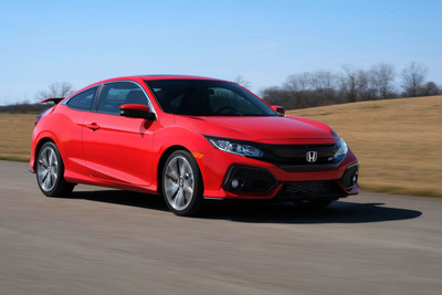 The 2017 Civic Si Coupe - Honda's first ever turbocharged Civic Si