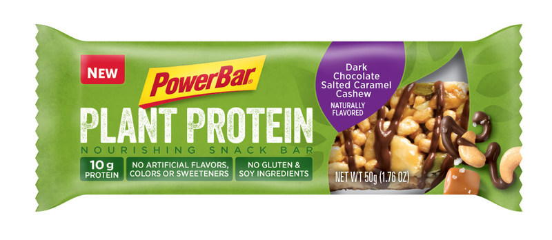 PowerBar Plant Protein Dark Chocolate Salted Caramel Cashew