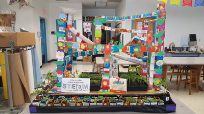 Elementary School Winner -- Bel-Aire Elementary School, Miami, Florida – “STEaM Garden Machine”
