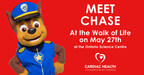 Cardiac Health Foundation of Canada Makes a Special Announcement Helping Kids at Their 33rd Annual Walk of Life