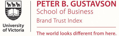 CNW | 2017 Gustavson Brand Trust Index Reveals Canada's Most Trusted Brands