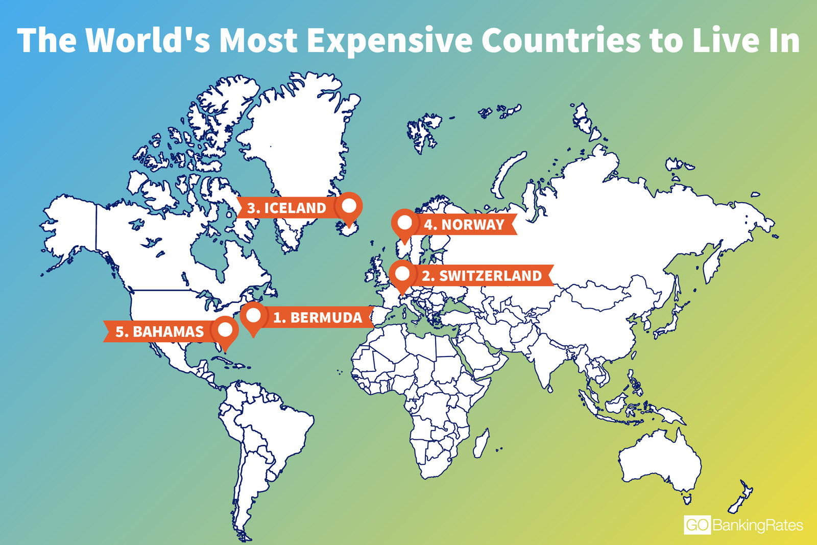World’s Most Expensive Countries