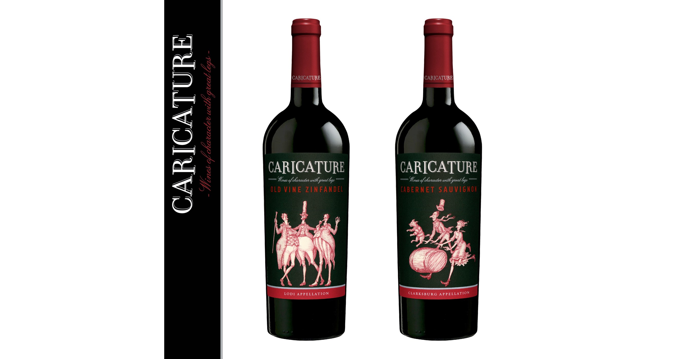 LCF Wines Announces New Look for Caricature Wine Brand