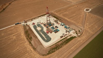 Zion Oil & Gas Derrick Raised on May 14, 2017