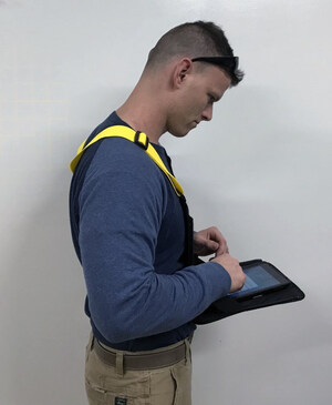 Innovative Safety Vest Provides Instant Hands-Free Access to Computer Tablet