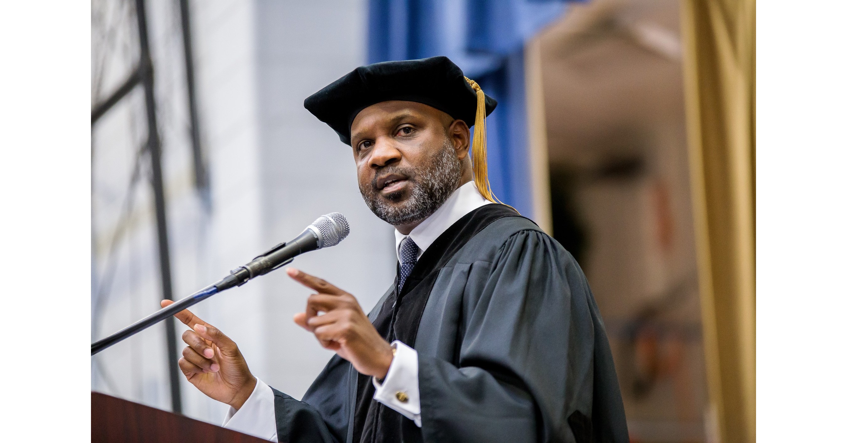 Lamell McMorris Delivers Saint Augustine's University Commencement Address