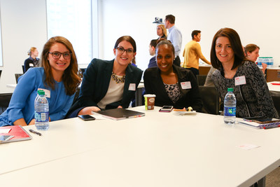 OppenheimerFunds employees participate in an event organized by the firm’s Women’s Network.