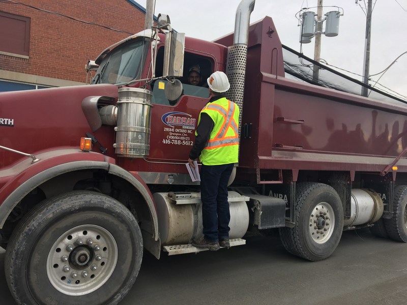 Toronto Hydro And Gfl Excavating Come Together To Educate Dump Truck Drivers About The Dangers Of Powerlines