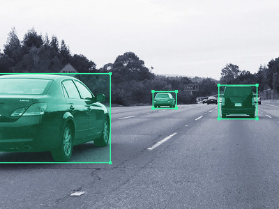 Using CrowdFlower’s Image Annotation for Computer Vision, detect areas that correspond to objects, such as cars or pedestrians, in varied settings.