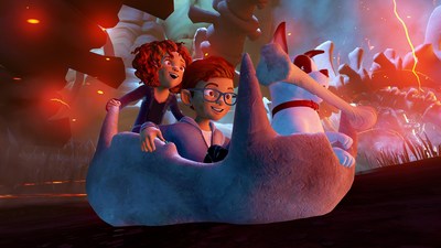 Twins Amy and Jonas just found a dog - or did he find them? Either way, Rukus has a magical secret – he’s about to take them to a whole new world. Equal parts thrilling, breathtaking, and inspiring, “Raising a Rukus” is a first of its kind animated VR experience for families from the Academy Award winner Robert Stromberg and The Virtual Reality Company.
