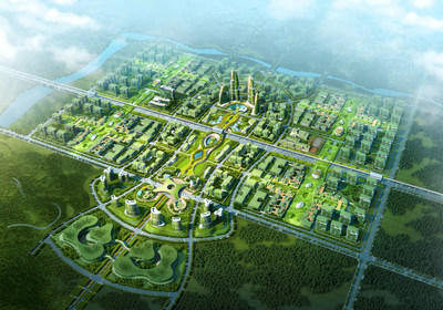 Innovation town in Huizhou China (PRNewsfoto/Country Garden Holdings)