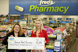 fred's Pharmacy Disease Awareness Campaigns Provide Screening and Early Detection Tools to More Than 98,000 People and a $38,244 Donation to the American Heart Association