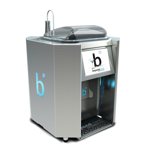 The Beyond Zero Ice System is the first to freeze liquor into ice, opening up new possibilities for the creation of signature drink cocktails.