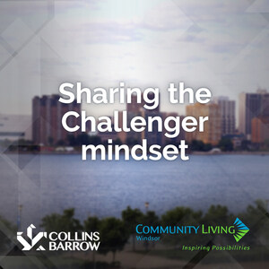 Collins Barrow and Community Living Windsor partner on Challenger celebration with Darcy Tucker