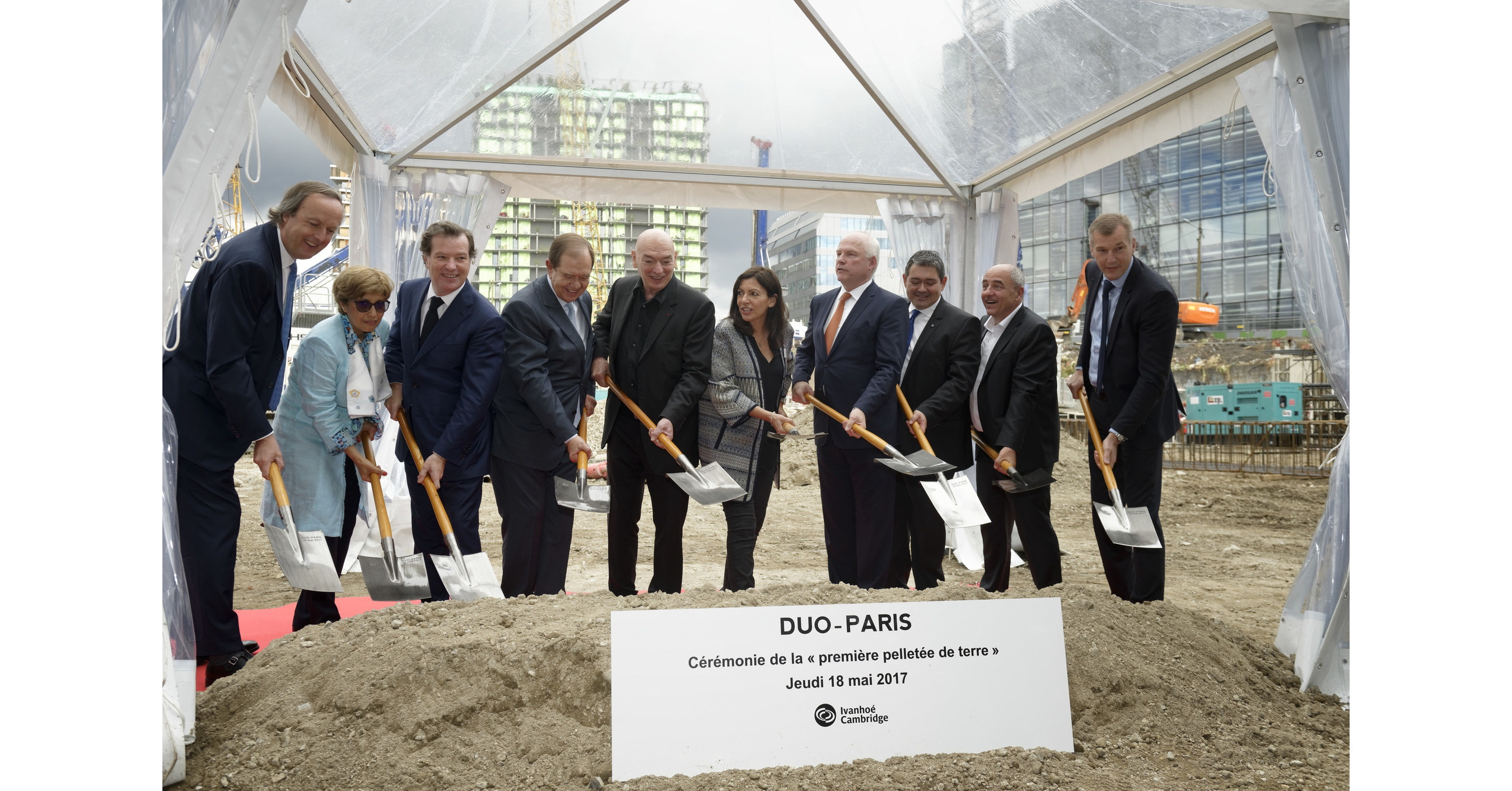 Ivanhoé Cambridge officially launches construction of DUO in the 13th