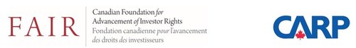 FAIR Canada and CARP (CNW Group/Canadian Foundation for Advancement of Investor Rights)