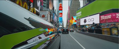 In Fast & Furious 8, Tencent QQ shows up in one of the NYC racing scenes