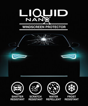 LiquidNano Launches New Liquid Windshield Protection for Pre-Order on Kickstarter