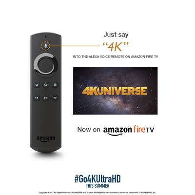 4KUniverse Amazon Fire TV Promo Graphic