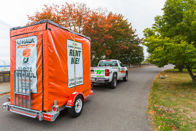 U-Haul, the industry leader in do-it-yourself moving and self-storage, announced today the purchase of all of the portable storage containers of Door To Door, a nationally recognized moving and storage company founded in 1996 and headquartered in Renton, Wash. U-Box, pictured here, serves as the U-Haul portable moving and storage container product.