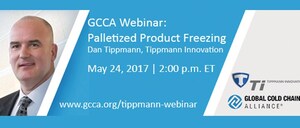 GCCA Webinar: Palletized Product Freezing- May, 24th at 2:00 p.m. ET Dan Tippmann, Tippmann Innovation