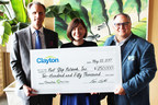 Clayton Donates $250K to Next Step Network