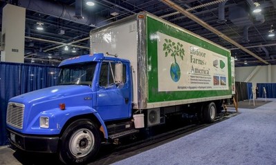 GrowTruck Container Farm Display at 2017 Indoor AgCon Las Vegas