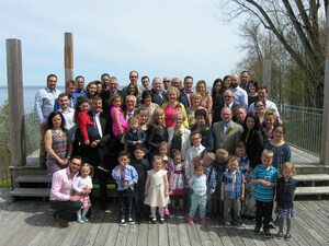 Une belle fête pour la 60e famille agricole : la famille Gauthier, de Saint-Irénée