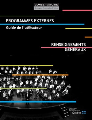 Une réédition des programmes externes du Conservatoire disponible gratuitement en ligne