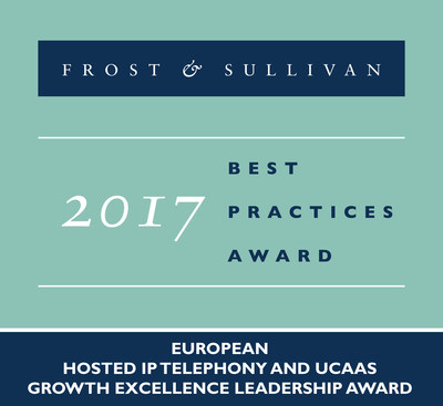 NFON Receives the 2017 European Hosted IP Telephony and UCaaS Growth Excellence Leadership Award