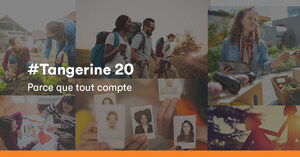 Tangerine célèbre son 20e anniversaire en redonnant aux collectivités partout au Canada