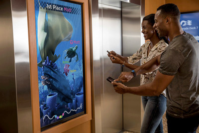 Carnival Corporation's Ocean Tagalong is a customizable digital companion that will interact with guests on Ocean Medallion vacations and represent them in interactive games. The Tagalong will make its global debut aboard Princess Cruises' Regal Princess in November.