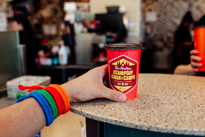 Le jour des camps Tim Hortons® embellit des avenirs, un café à la fois