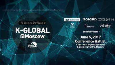 The pitching showcase of K-Global @ Moscow will be held at the Conference Hall B, Radisson Slavyanskaya Hotel and Business Centre, Moscow on June 5, 2017, with the public program running from 4:00pm to 7:00pm.