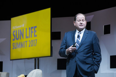 James Klein, president, The American Benefits Council, presents at the 5th annual Sun Life Summit.