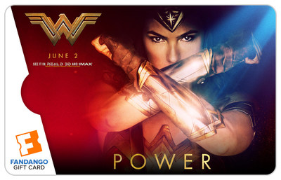 Fandango "Wonder Woman" Gift Cards