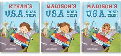 “My U.S.A. Road Trip” is the latest personalized book from I See Me! The book takes children on an immersive learning adventure that will inspire exploration and discovery. Books can be personalized with a child’s name, gender, and current state. A photo of the child's face also can be incorporated throughout the book’s illustrations. For information about ordering this or the many other personalized books available from I See Me!, visit www.iseeme.com or call 1-877-744-3210.