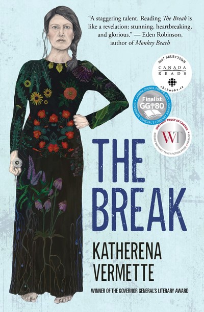 The Break by Katherena Vermette, the 2017 Winner of the Amazon.ca First Novel Award (CNW Group/Amazon.ca)