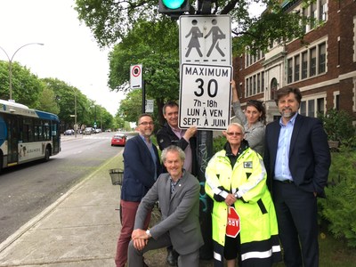 La limite de 30 km/h devient la norme dans Le Plateau