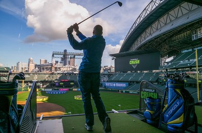 Topgolf Crush launched at Safeco Field in Seattle in February.