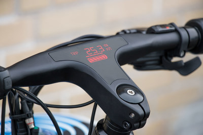 The EC1 will have a built in LED display directly to the handlebars!
