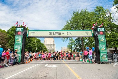 The 43rd Tamarack Ottawa Race Weekend and the Scotiabank charity challenge took place this weekend. (Photo credit: Brittany Gawley) (CNW Group/Scotiabank)