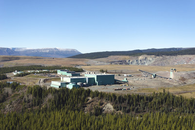 Appendix 2: Kemess Site (2015 showing process facility (front), maintenance-administration facility and camp (CNW Group/AuRico Metals)