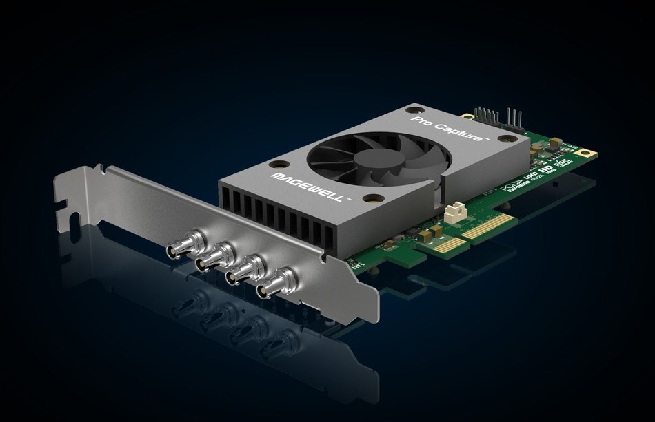 Magewell to Introduce Versatile 12G-SDI 4K Capture Card at InfoComm 2017