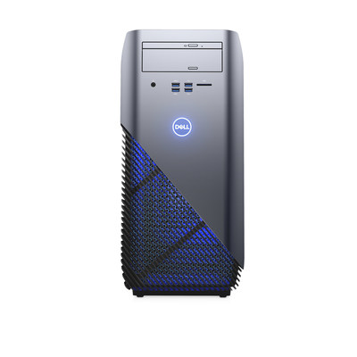 Dell’s new Inspiron Gaming Desktop is designed for gaming enthusiasts with the latest AMD multicore Ryzen processors, Ready for VR graphics, dual graphics, up to 32GB DDR4 memory, advanced cooling options and Polar Blue LED lighting.