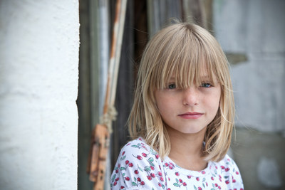 Brianna, 8, from Union County, South Carolina, where 1 in 3 children grows up in poverty. Photo by Gary Dowd/Save the Children.