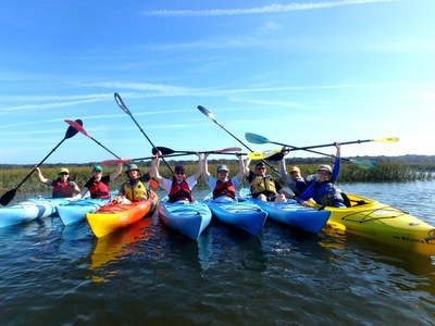 Wounded Warrior Project connected veterans and their families during a kayaking trip on Amelia Island. While paddling through one of North Florida’s unspoiled sanctuaries, participants shared experiences in a picturesque and comforting environment.