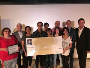 L'école Arthur-Pigeon reçoit le prix École en rose 2017 de la Fondation Jasmin Roy