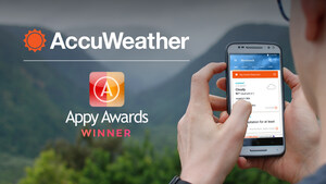 AccuWeather Named Best Weather App for Android, Recognized with 2017 APPY Award