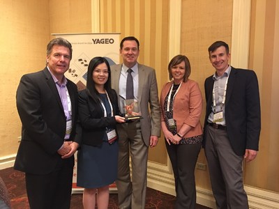 Yageo Presents Digi-Key with Online Distributor of the Year Award